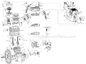 Page B Diagram and Parts List for CI153129HPMS 1997 Campbell Hausfeld Compressor